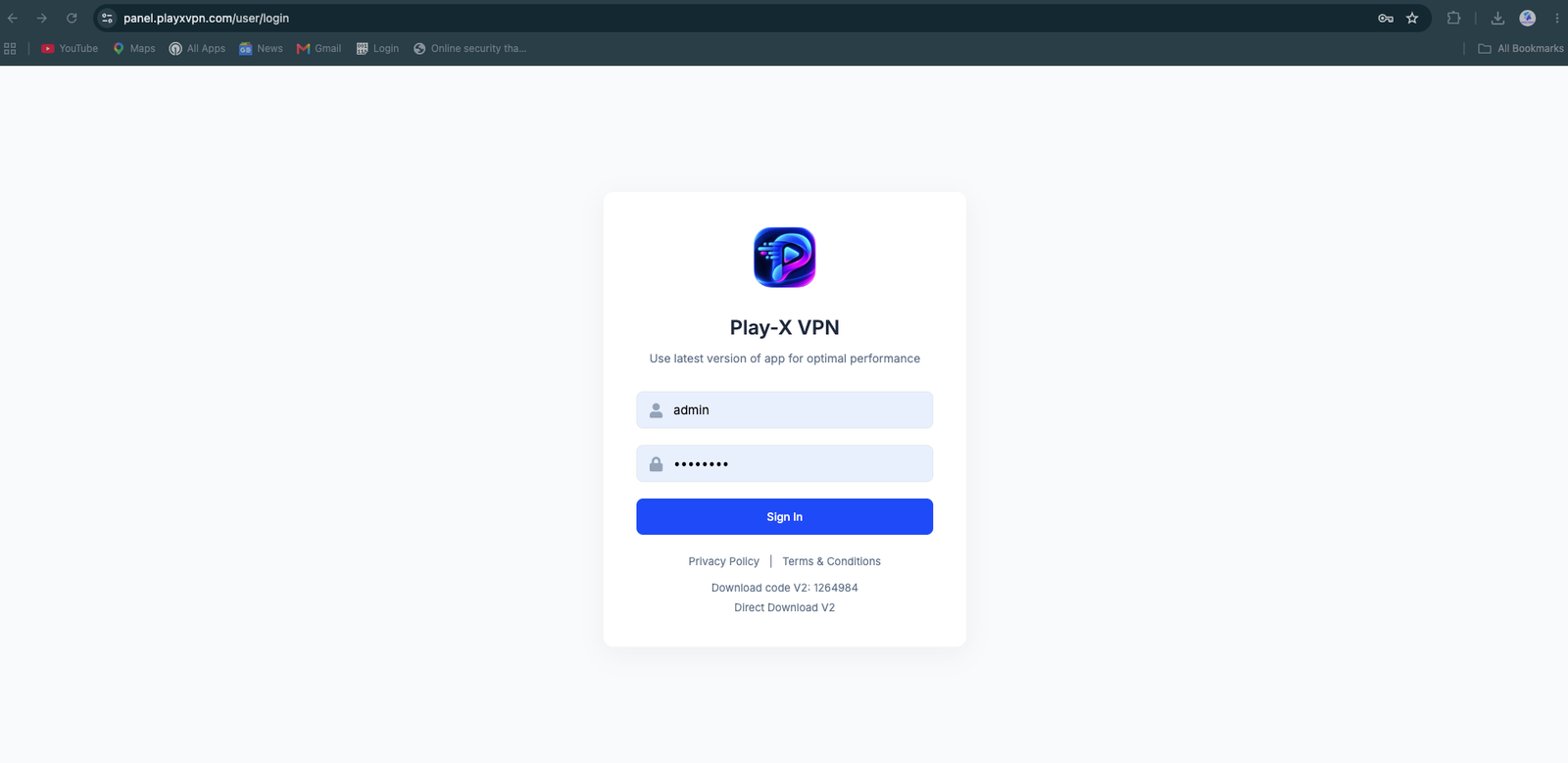 Domain and Hosting for Your VPN Business Setup — Play-X VPN working demonstration