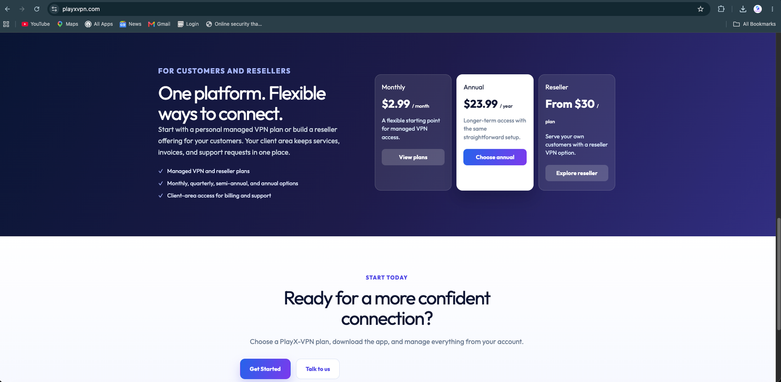 Choose the VPN Business Package That Fits Your Model — Play-X VPN working demonstration